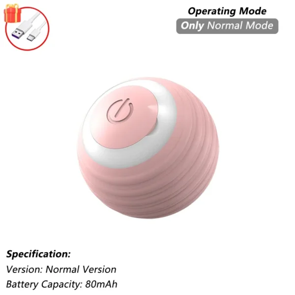 Rechargeable Rolling Cat Ball