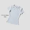 S7443722037d54be088dab96059e640c2J.webp Women's Short-Sleeve Workout and Leggings Set