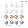 Decorative Pearl-Style Garment Pins