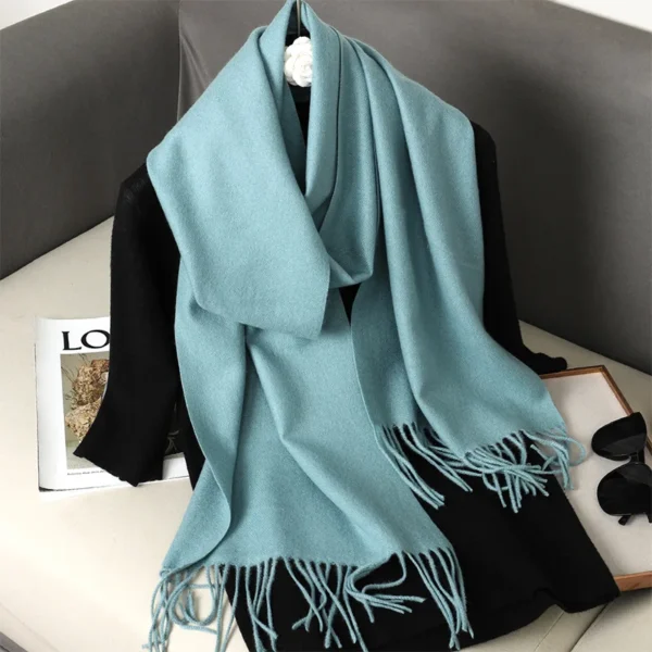Fringed Winter Scarf