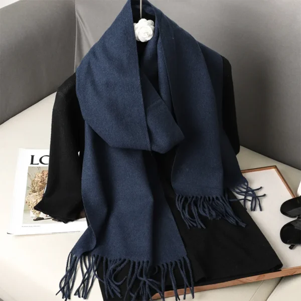 Fringed Winter Scarf