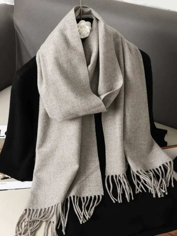 Fringed Winter Scarf