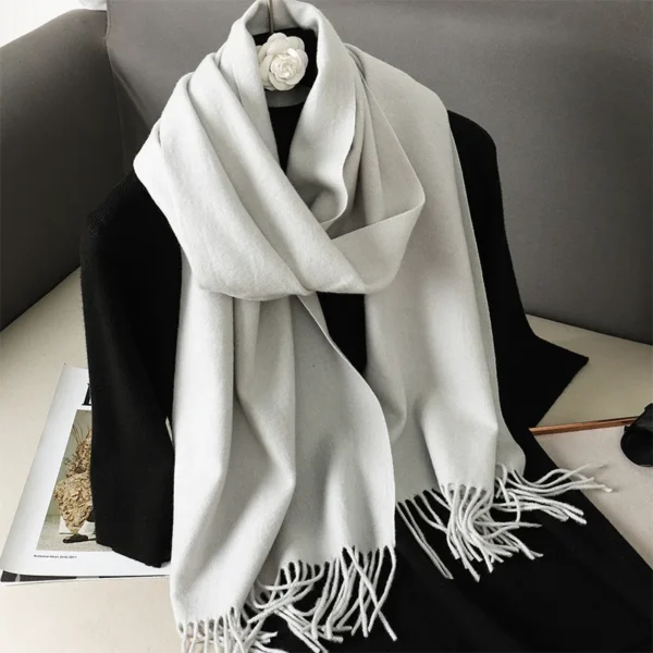 Fringed Winter Scarf