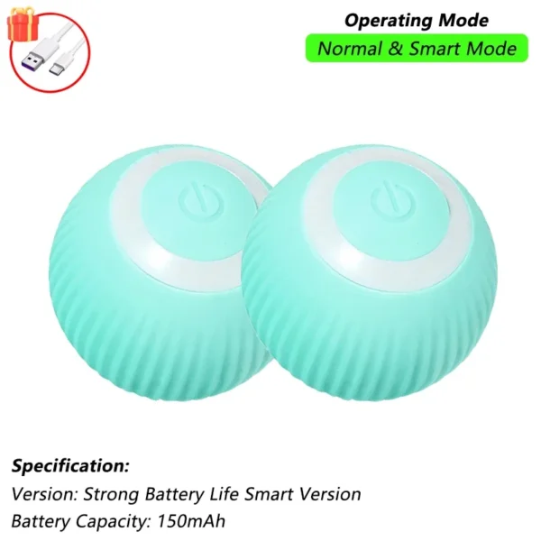 Rechargeable Rolling Cat Ball