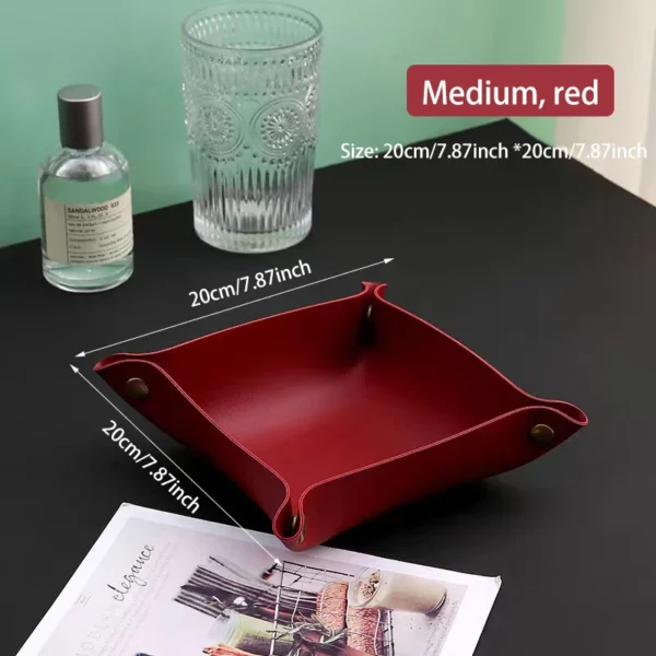 S7c3df029567e47cda657ce46d37cf181q.webp Desktop Key and Cosmetics Storage Tray