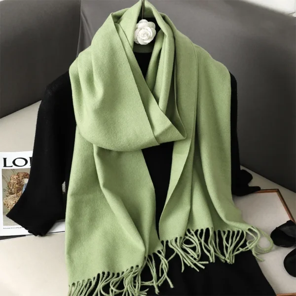 Fringed Winter Scarf