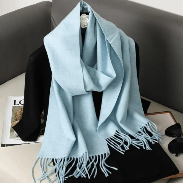 Fringed Winter Scarf