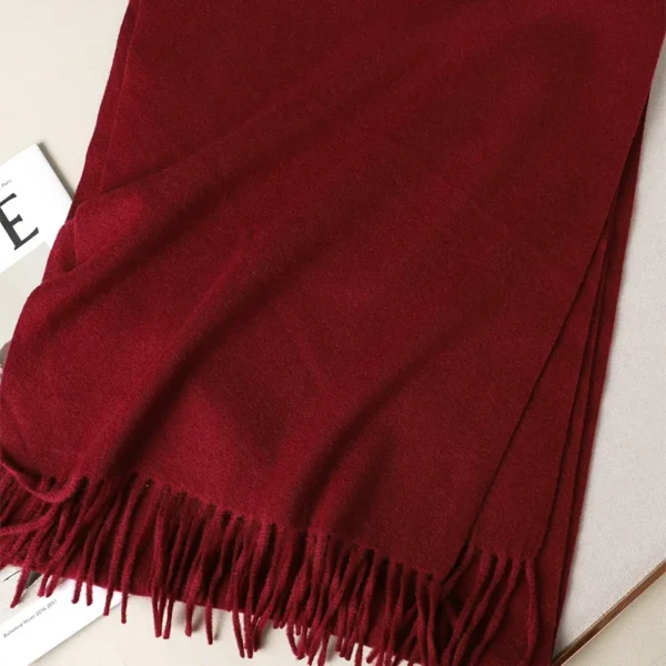 Fringed Winter Scarf