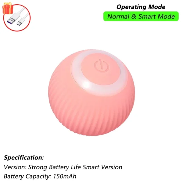 Rechargeable Rolling Cat Ball