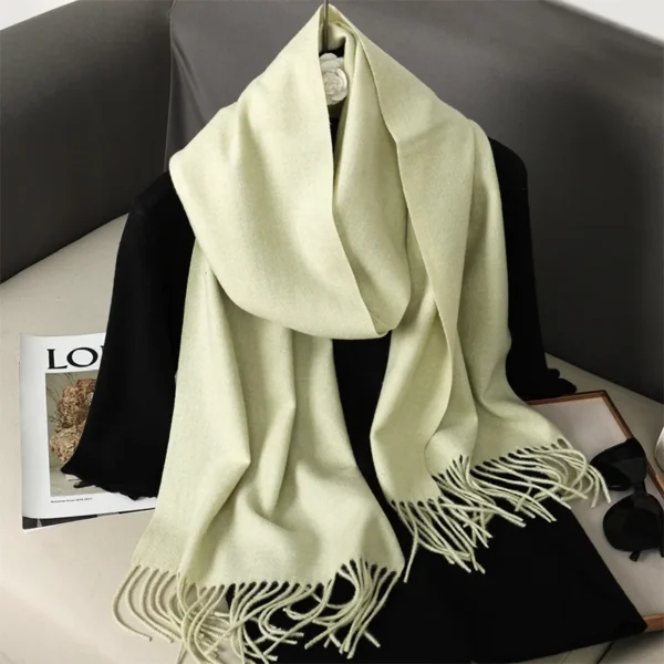 Fringed Winter Scarf