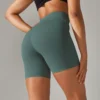 S83837fa8b22942cd8a925d247e0aa36br.webp Women's High-Waist Workout Shorts