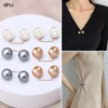 Decorative Pearl-Style Garment Pins