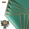 S865b09eb8b5c4fda8c0267299820a9a5N.webp Gold-Edge Bouquet Wrapping Paper