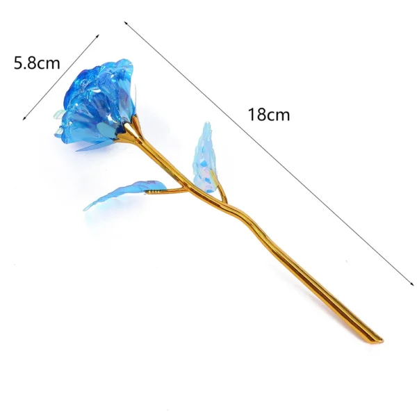 Decorative Foil Rose