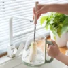 Long-Handled Wooden Bottle Cleaning Brush