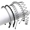 Wavy Metal Hair Headbands