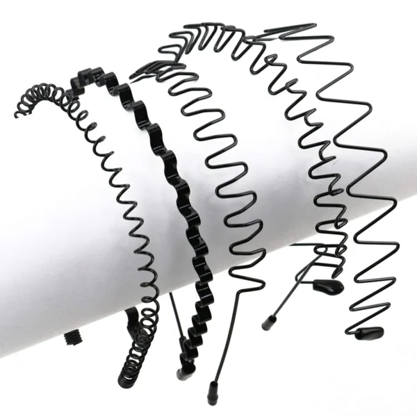 Wavy Metal Hair Headbands