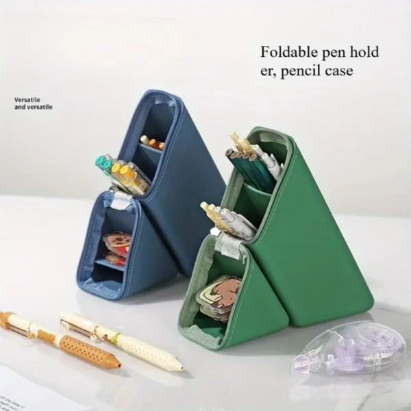 S8d253dce7af04a5696bcfbd7d7485b09F.webp Foldable Silicone Pen Holder