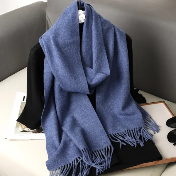 Fringed Winter Scarf