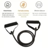 Exercise Resistance Bands with Handles