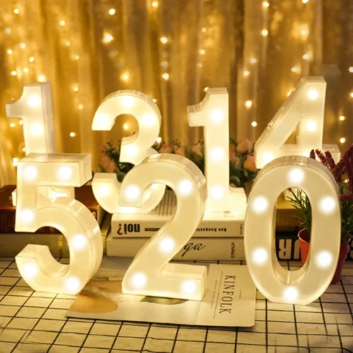 LED Letter and Number Light