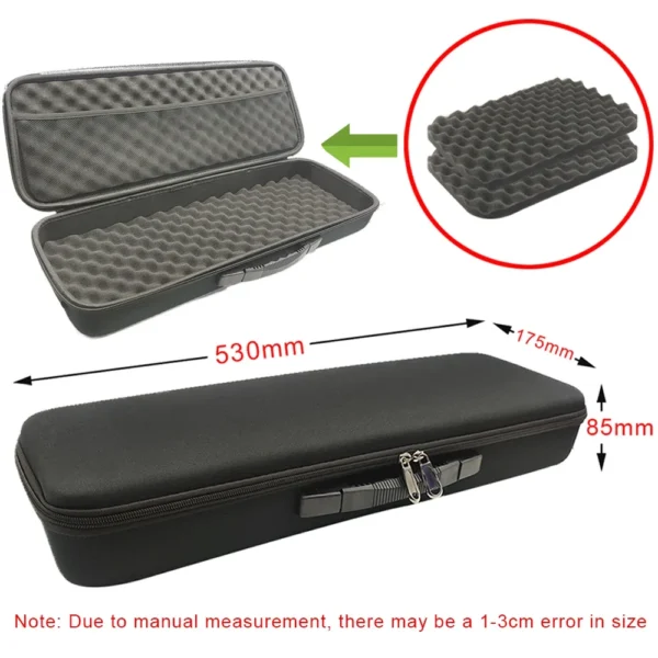 S94e95fb8ab6248eeba5b07003b9ec9e33.webp Hard Travel Storage Case with Customizable Foam