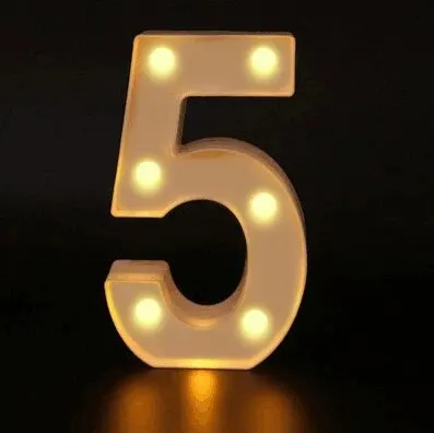 LED Letter and Number Light