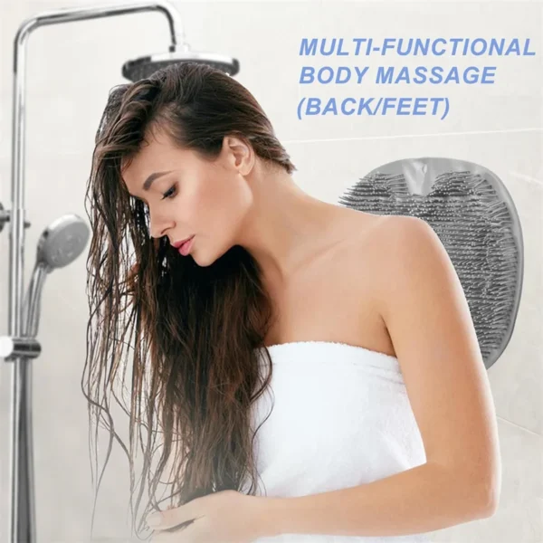 Suction Shower Scrubber Mat