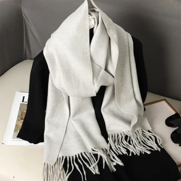 Fringed Winter Scarf
