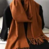 Fringed Winter Scarf