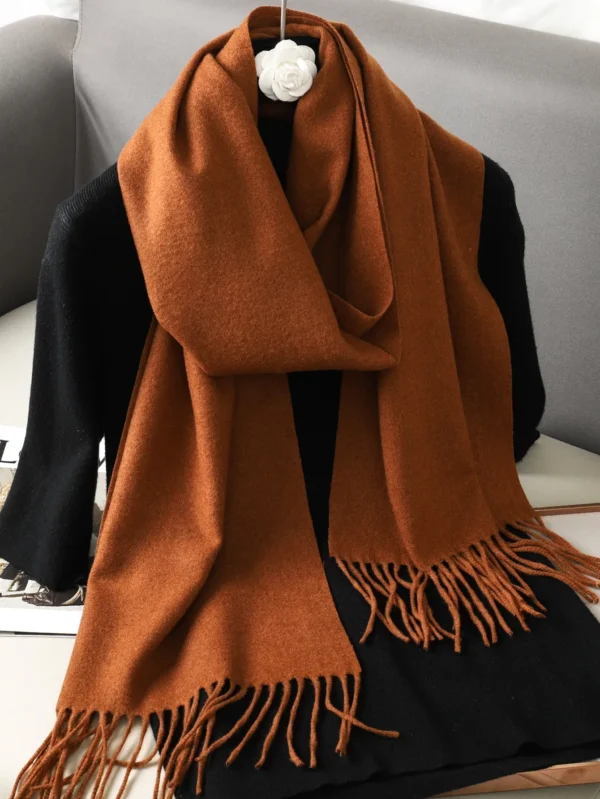 Fringed Winter Scarf