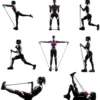 Exercise Resistance Bands with Handles