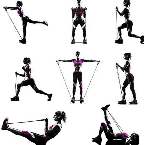 Exercise Resistance Bands with Handles