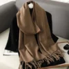 Fringed Winter Scarf