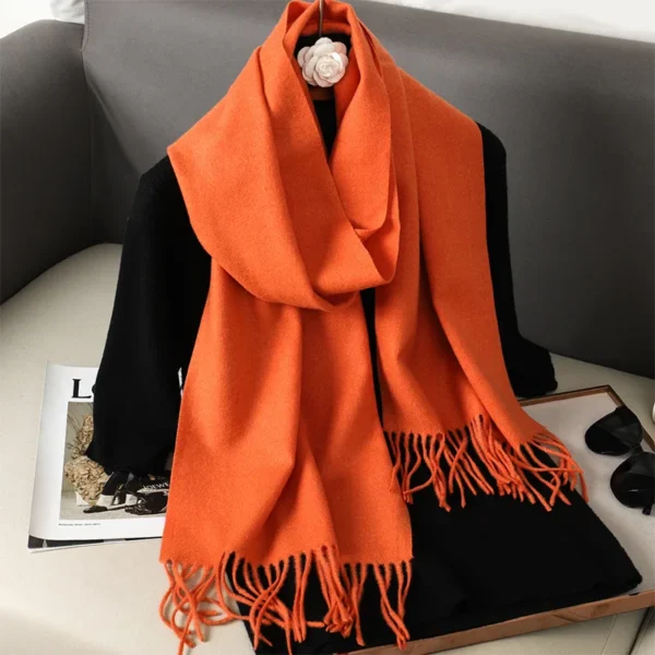 Fringed Winter Scarf