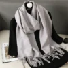 Fringed Winter Scarf
