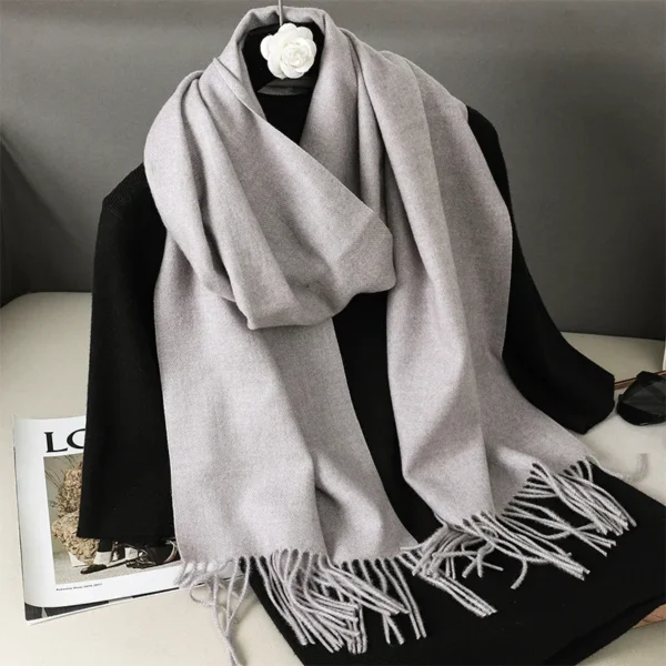 Fringed Winter Scarf