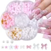 Safd7bf5b7e0e48adba009229d09a0a05a.webp Bow and Flower Nail Art Charms