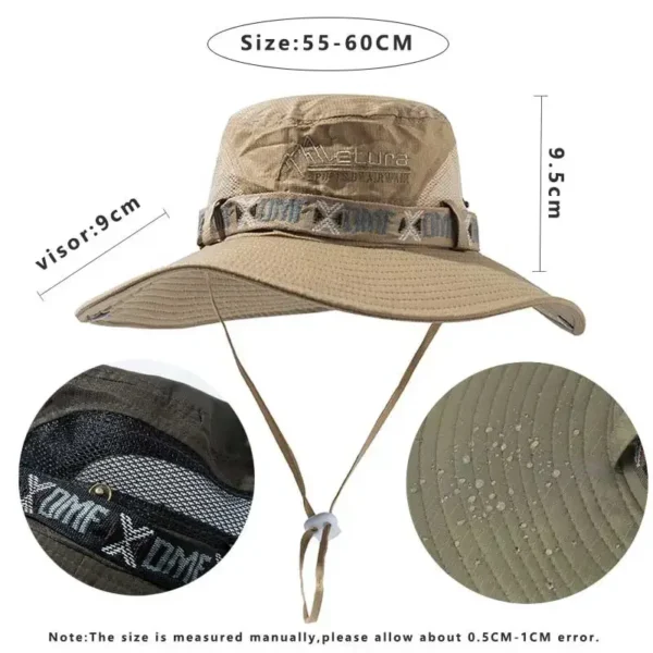 Wide-Brim Outdoor Hat