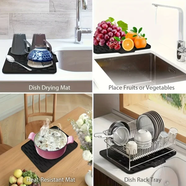 Sb35a603ff8d94f6cb31c20c3785ca814b.webp Silicone Sink and Countertop Drain Mat