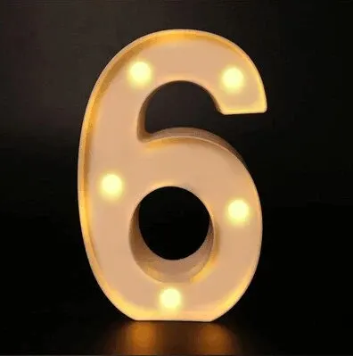 LED Letter and Number Light
