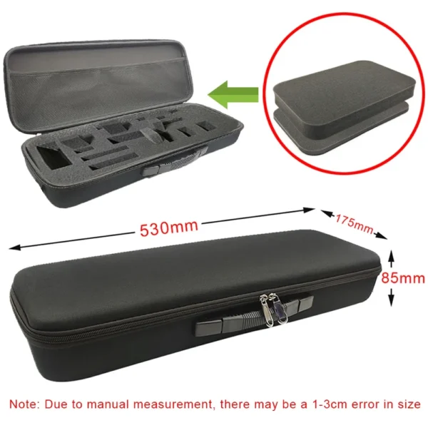 Sbc387c7507534b3a8326389700897918J.webp Hard Travel Storage Case with Customizable Foam