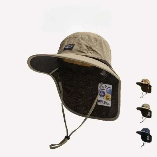 Sbeb323de407349ca95444e4a678eb9b0a.webp Outdoor Hat with Neck Flap