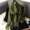 Fringed Winter Scarf