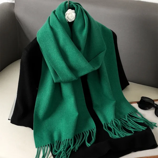 Fringed Winter Scarf