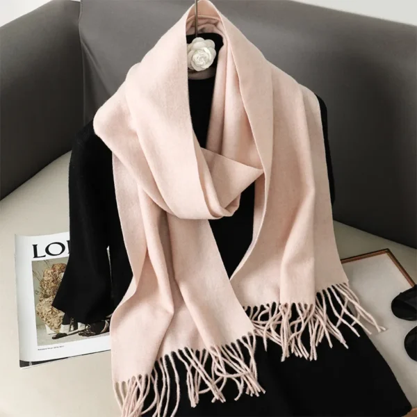 Fringed Winter Scarf