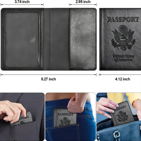 Scb85a2eb8bd148b0a578903501ed5f43H.webp Travel Passport and Card Holder Wallet