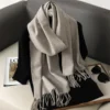 Fringed Winter Scarf