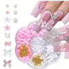 Scd4315bd95b84c48b6cfe7b92f44d35b5.webp Bow and Flower Nail Art Charms
