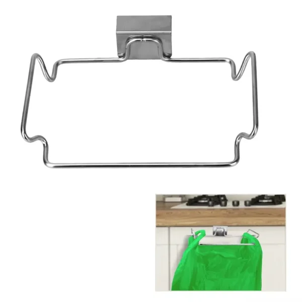Sd035208425ef42db965f2ca1d9ead0ef6.webp Cabinet Door Hanging Garbage Bag Rack